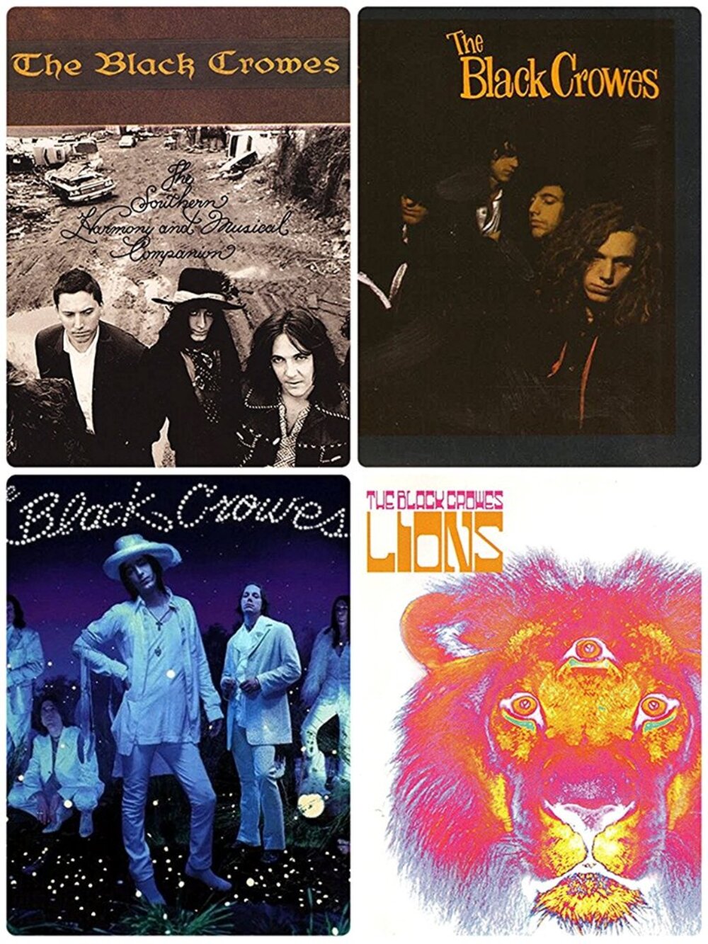 Lot Of 4 BLACK CROWS CDs